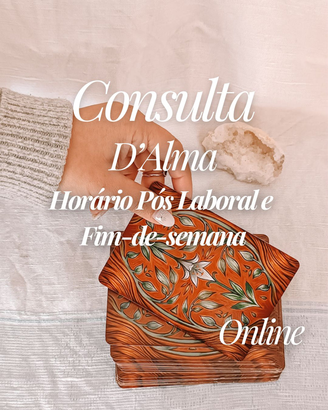 Consulta D'alma ONLINE - PÓS LABORAL E FIM-DE-SEMANA